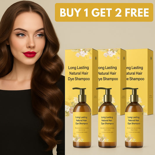 Buy 1 Get 2 FREE Natural Hair Dye Shampoo ๐ฟ