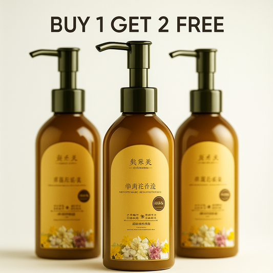 Buy 1 Get 2 FREE Natural Hair Dye Shampoo 🌿